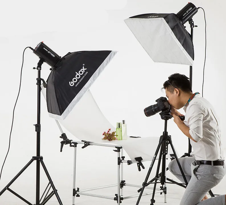 Godox 250 Вт студийная вспышка лампа для фотосъемки гибсветильник набор Taobao фото