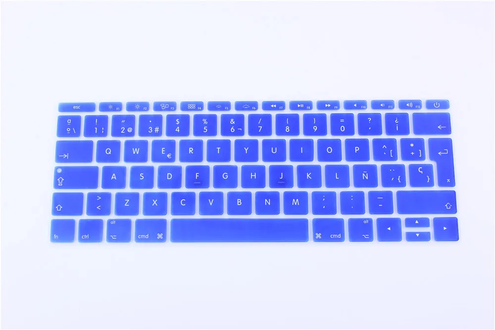 Версия ЕС карамельный Радужный испанский чехол для клавиатуры Mackbook 12
