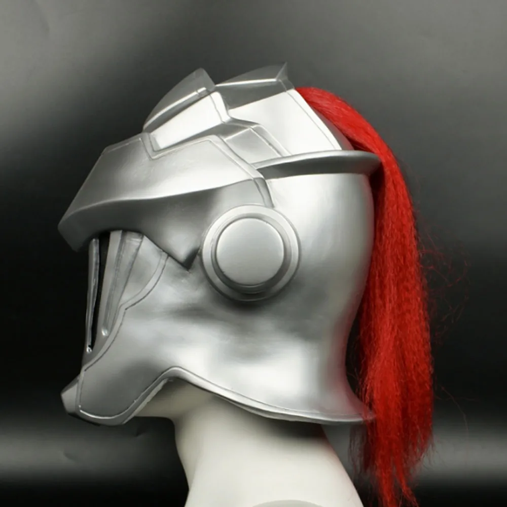 Halloween Goblin Slayer Mask Cosplay Masquerade Helmet Japan comic Soft PVC Props Costume High Quality | Тематическая одежда и