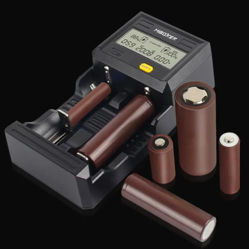 Зарядное устройство для литиевых аккумуляторов Miboxer Smart battery charger C2 6000 max 2 * 3A