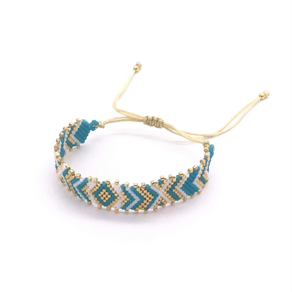 Go2boho браслеты сглаза браслет Perles Miyuki Delica браслет Insta модные ювелирные изделия Bohem Bileklik для женщин подарок ручной работы