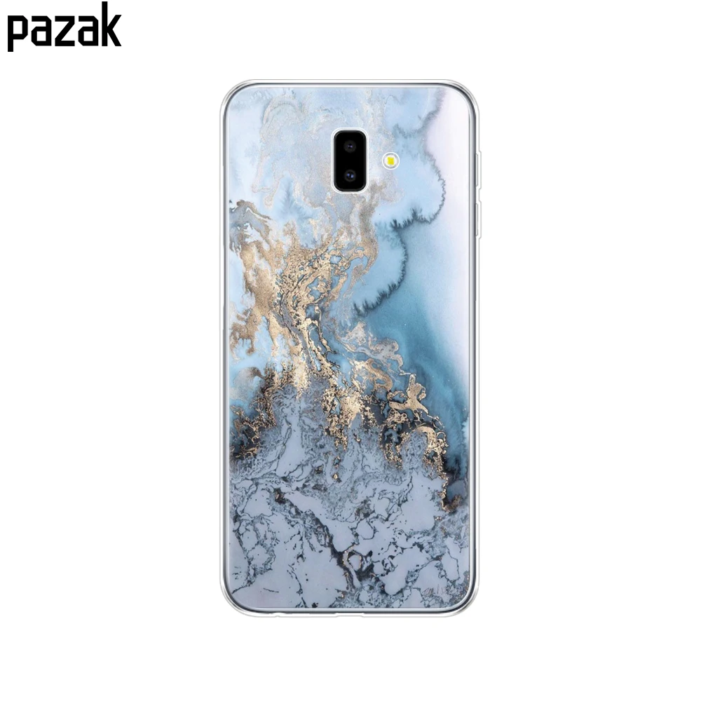 52409 Для samsung J6 J6+ чехол coque мягкий чехол из термополиуретана и силикона для samsung Galaxy J6Plus J 6 Plus J610 J610F Capas противоударный - Цвет: 52409