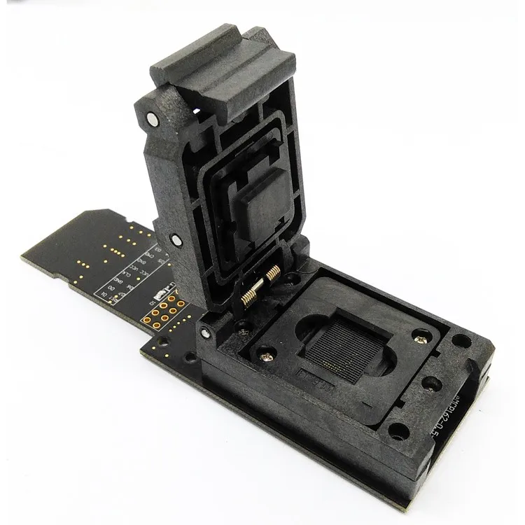 EMCP162/186 тестовая розетка BGA162 BGA186 считыватель IC Размер Pin шаг 0 5 мм Nand Flash