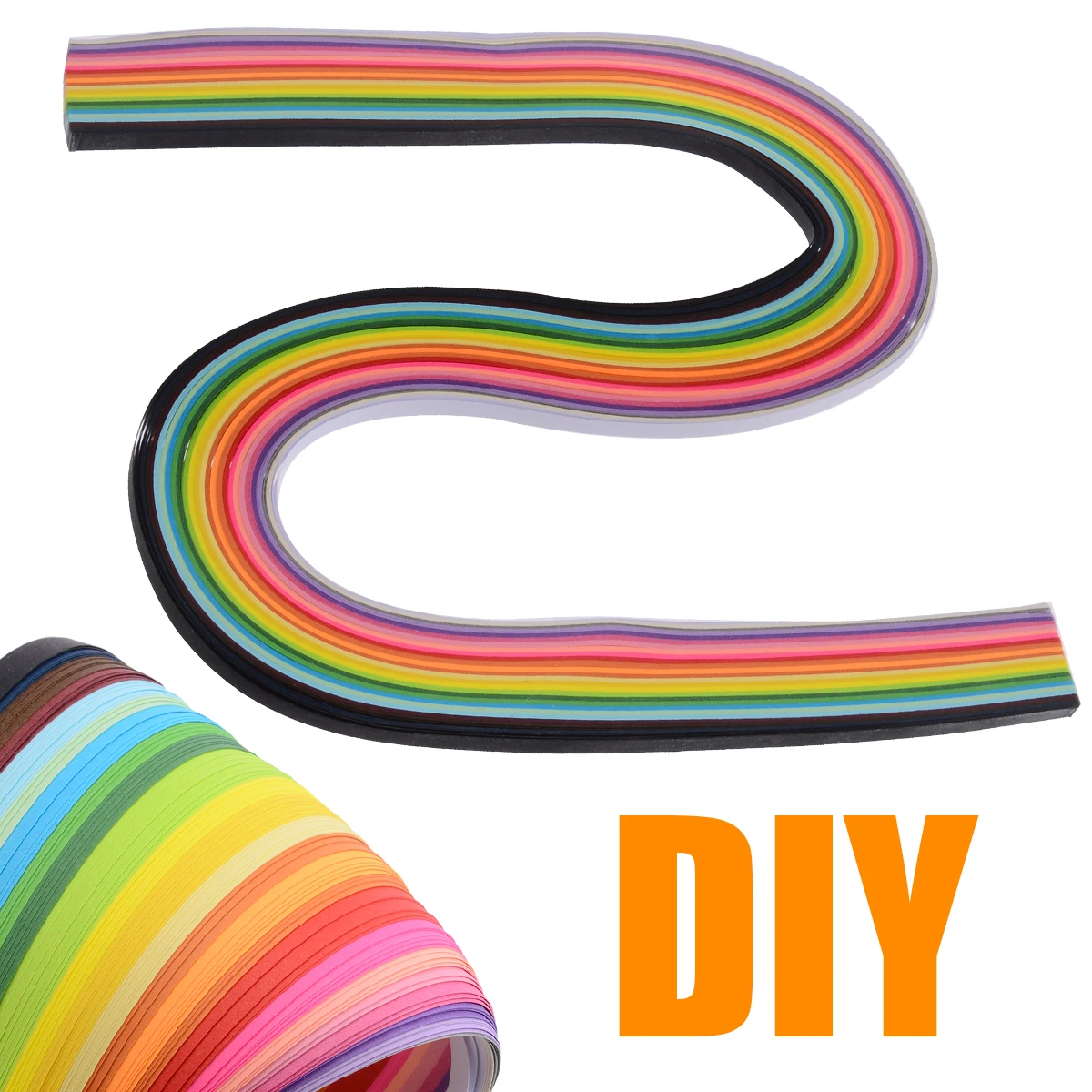 

160 Strips Quilling Paper Strips Colorful Rainbow Quilling Paper DIY Craft Origami Flower Papercraft Gift Children