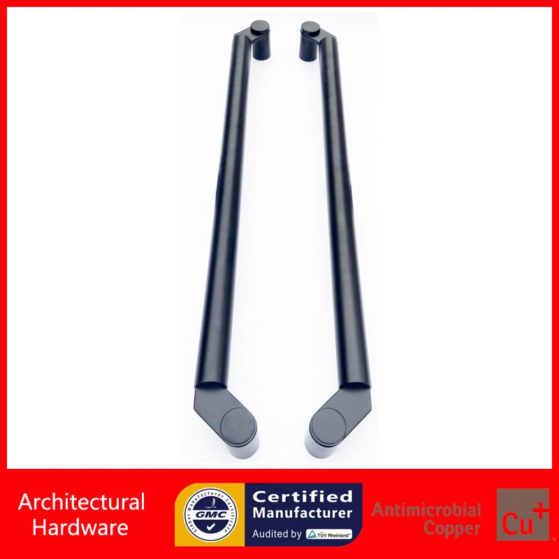 304 класс нержавеющей стали черные ручки для входных дверей