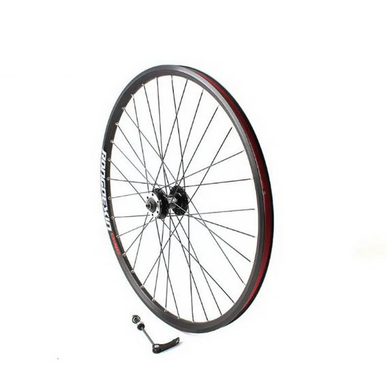 230906/Mountain bike 24 inch single front wheel or rear disc brake card quick release double rim | Спорт и развлечения