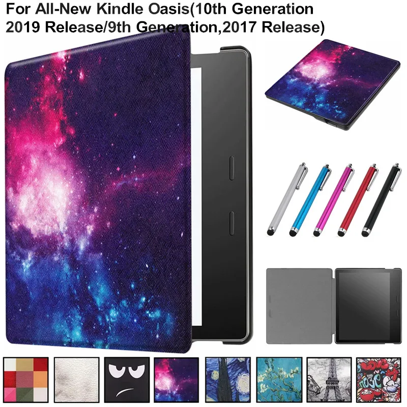 Тонкий чехол для Amazon Kindle Oasis 2/3 2017 2019 e-Reader Smart 7 0 9-го 10-го поколения + стилус |