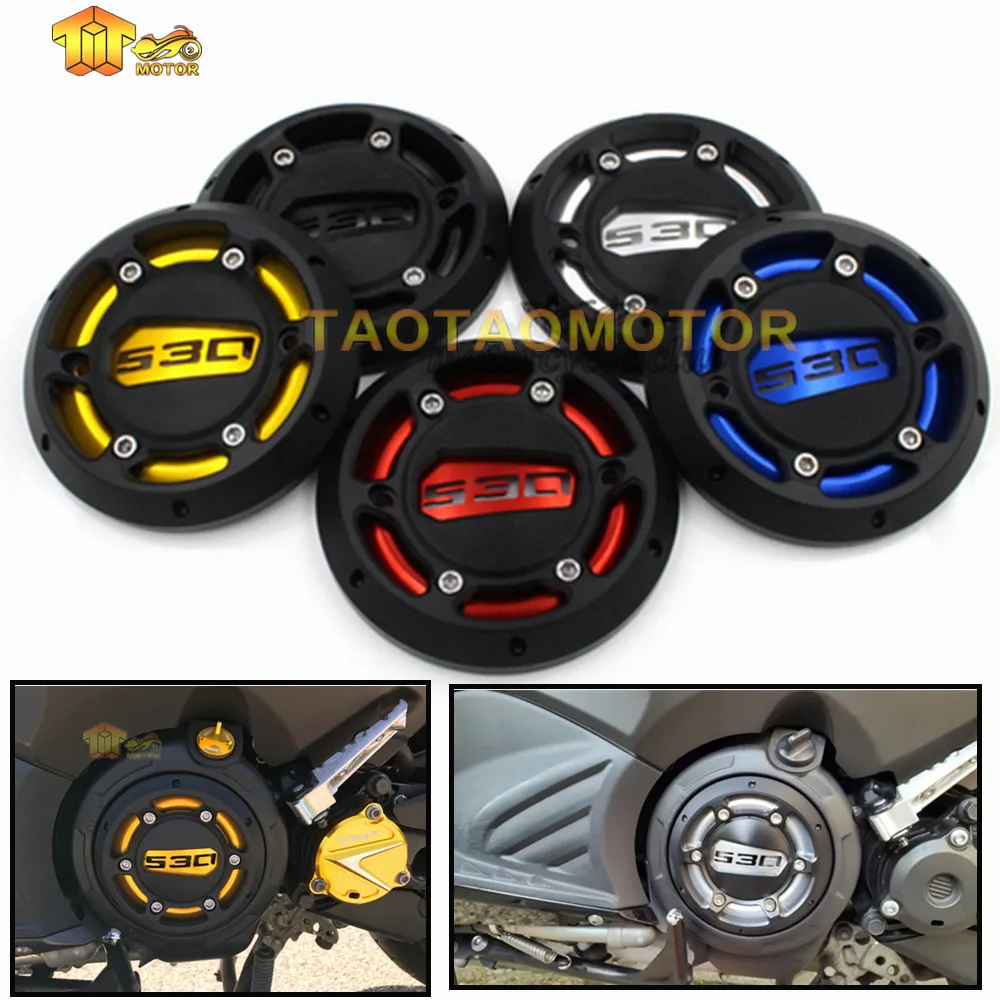 CK CATTLE KING мотоциклетный CNC алюминиевый и ABS защитный чехол для двигателя подходит