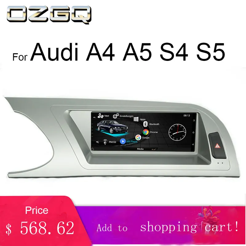 OZGQ 3G MMI сенсорный экран Android автомобильный мультимедийный плеер головное