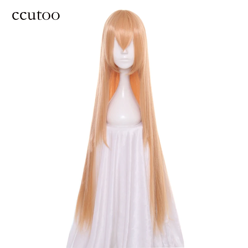 

ccutoo Himouto! Umaru-chan Doma Umaru 100cm Women's Female Straight Long Synthetic Hair Wig Heat Resistance Costume Cosplay Wig