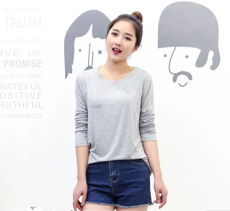 Grey shirt Весенне-летняя осенняя одежда для беременных женщин свободная джинсовая юбка с длинными лямками Ковбойское платье Модные свободные большие размеры - Цвет: Grey shirt