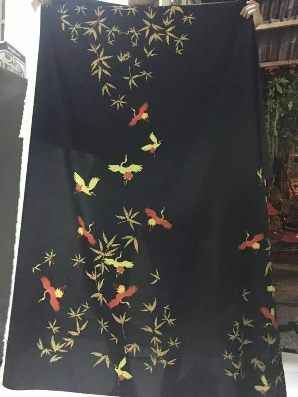 Aodai вьетнамская одежда cheongsam aodai вьетнамское платье вьетнамское традиционное платье cheongsam современного размера плюс черное по индивидуальному заказу