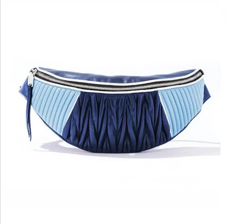 Новый высокое качество поясная сумка для женщин Лоскутная Элитный бренд Модные