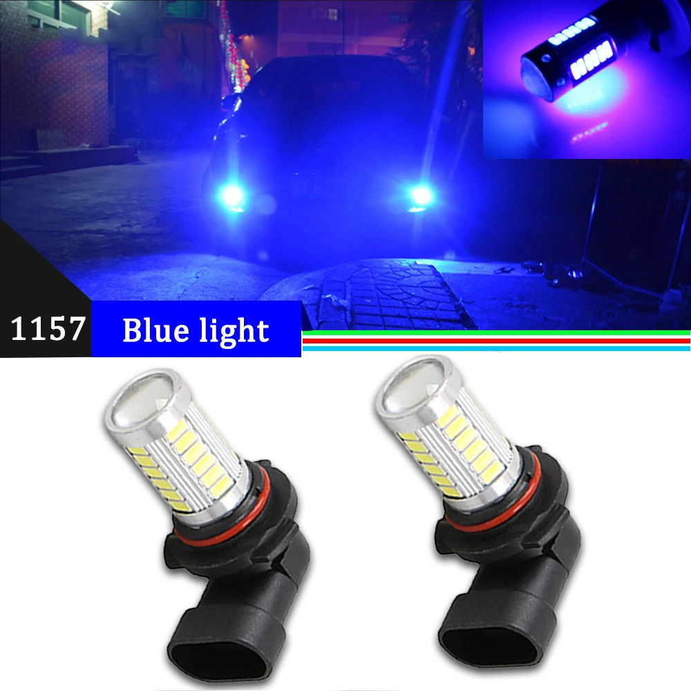 2шт 4014 1157 92SMD светодиодный 14 Вт 1000ЛМ противотуманные лампы для вождения DRL