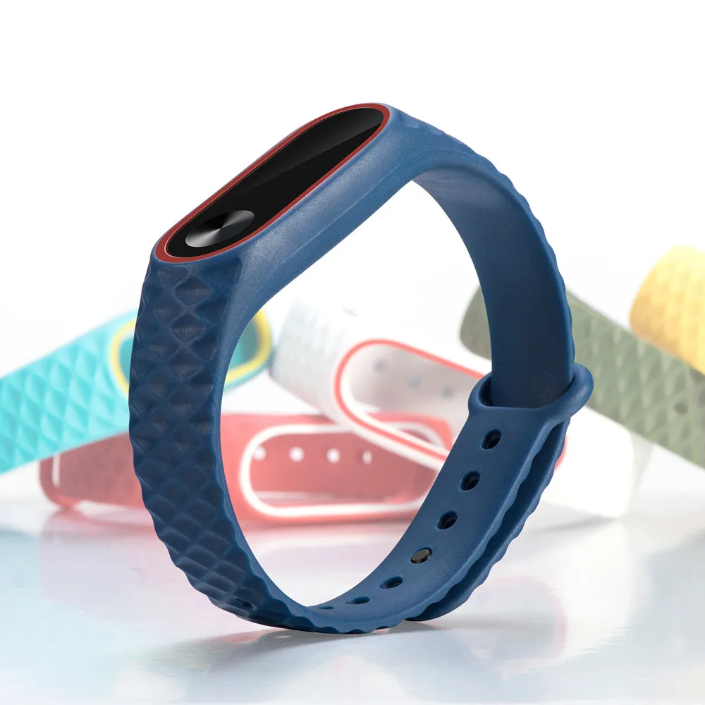 Сменный силиконовый ремешок на запястье для Xiaomi mi Band 2 Xao mi Xiomi mi Band 2, умный браслет на запястье, стильные мягкие ремни