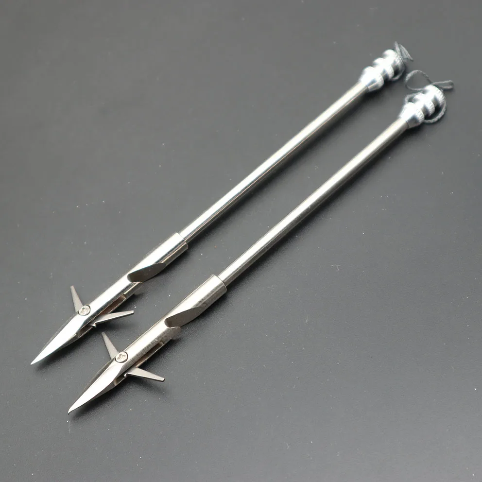 6 шт. лидер продаж 2019 наконечники для стрел из нержавеющей стали лук рыбалки