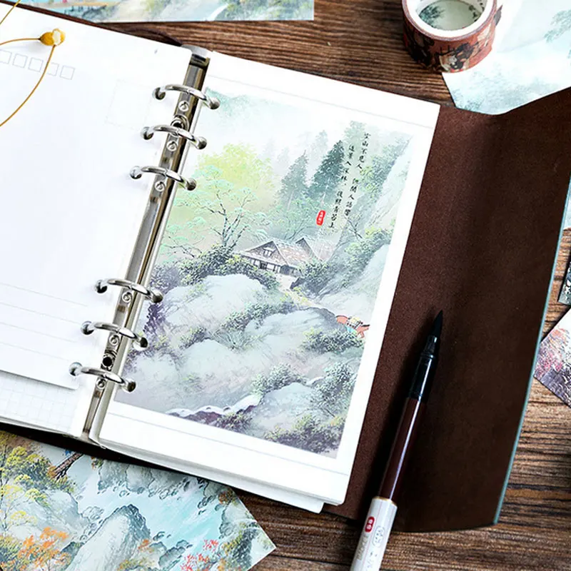 30 шт./лот Брукс Синг открытка художественная зачатие пейзаж поздравительная