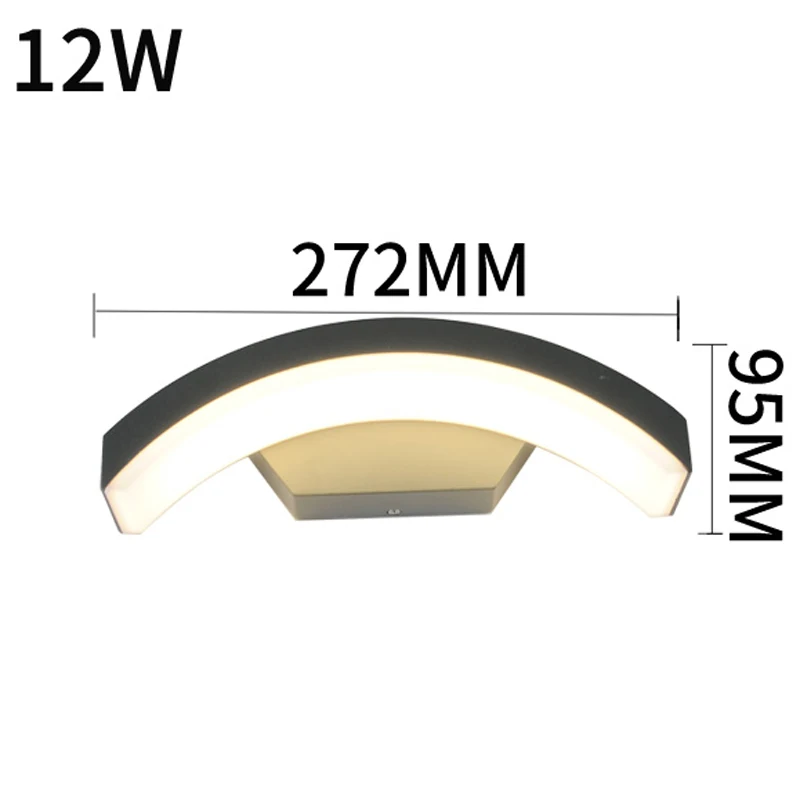 Водонепроницаемый светодиодный настенный светильник Moden уличное креативное