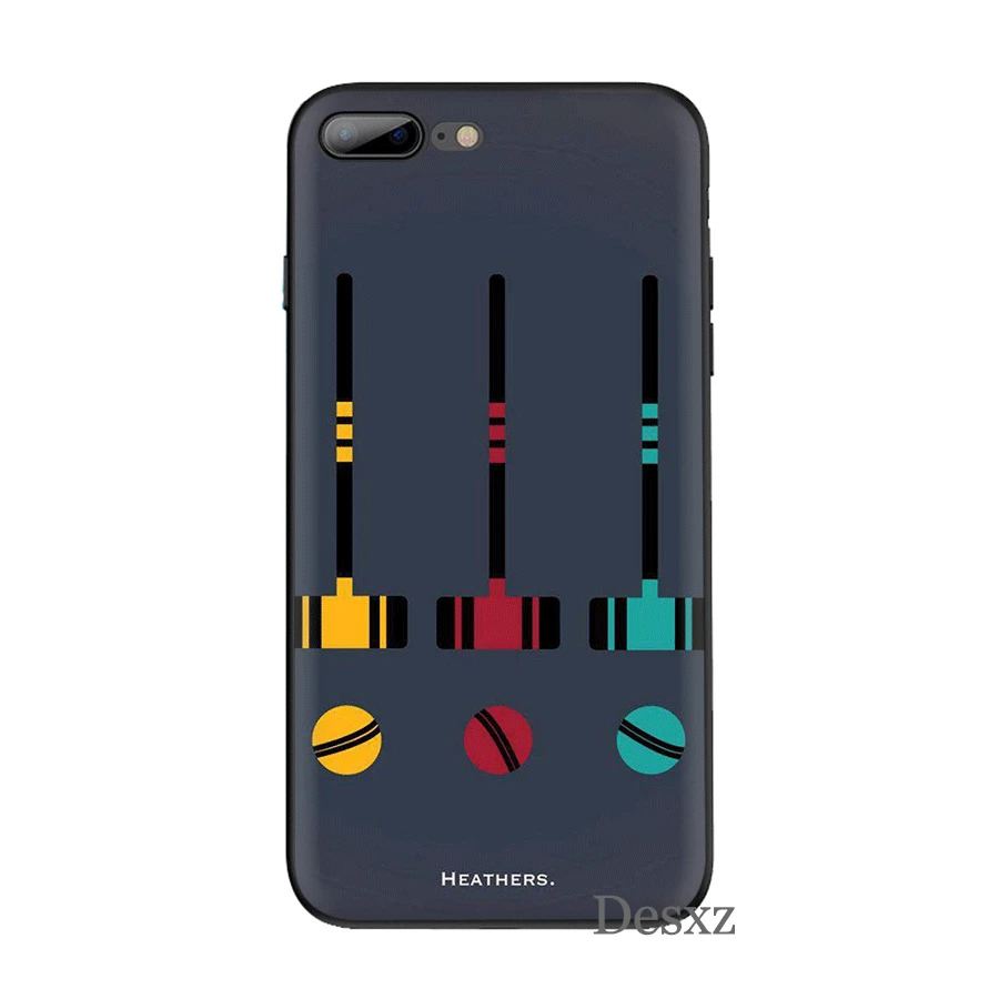 Чехол для телефона Desxz Heathers TPU iPhone 11 Pro X XS Max XR 6 6s 7 8 5S SE | Мобильные телефоны и
