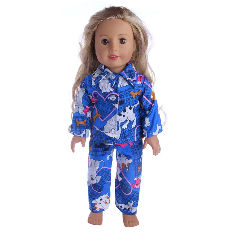 Детская Пижама ToyClothes американская кукла аксессуары EXO Bjd 18 дюймовых кукол одежда