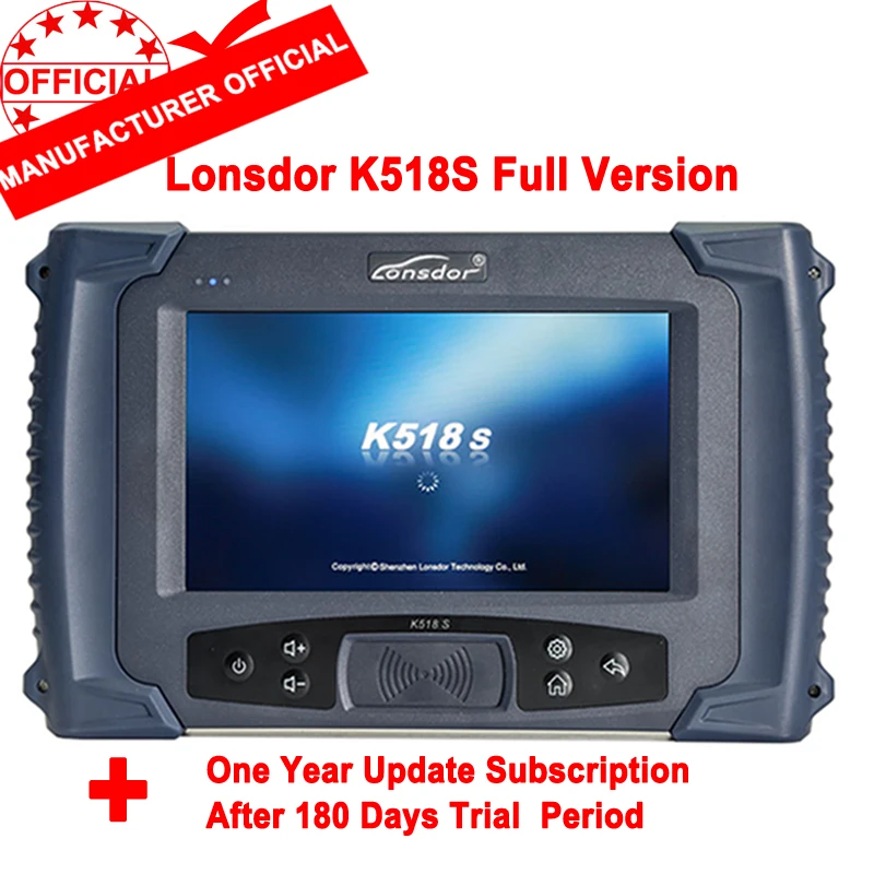 Автоматический ключевой программист LONSDOR K518S с различными эмуляторами без