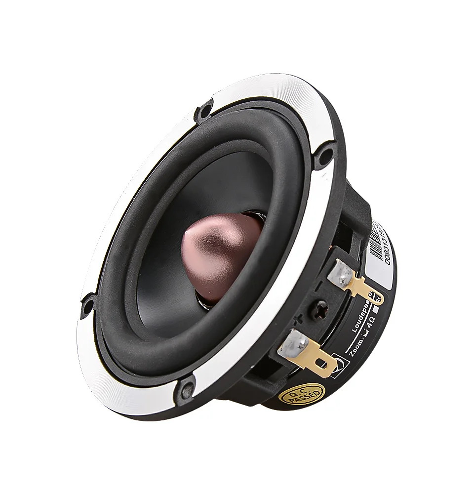 AIYIMA 1 шт. 3 дюймовый Среднечастотный динамик Hifi 4, 8 Ом 30 Вт пулей звук Динамик автомобиля DSP три пути аудио Алюминий Керамика для автомобиля "сделай сам"