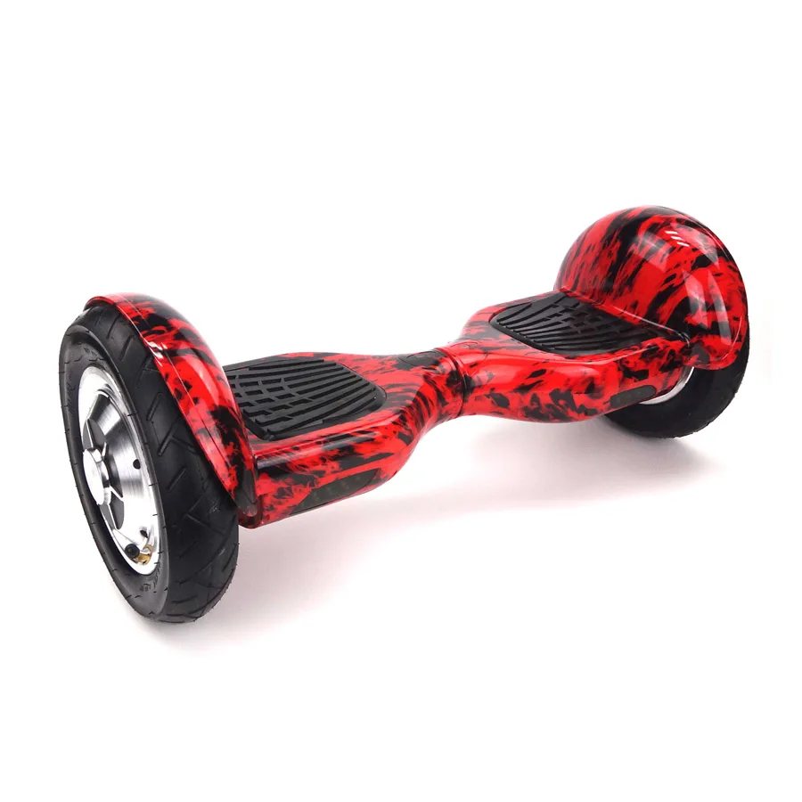FLJ hoverbaord 10 дюймов балансируя скейтборд Bluetooth гироскопа взрослых детей стоячий