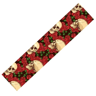 Коричневый Скейтборд griptape длинная доска ручка лента 122*26 см - Цвет: Коричневый