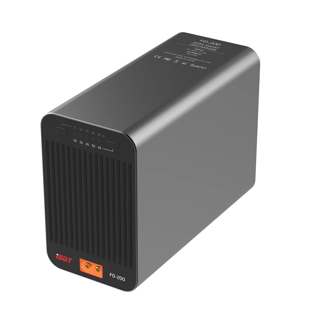 ISDT FD 200 200W 25A беспроводной разрядник с управлением через приложение для литий