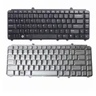 Клавиатура Серебристая и черная для ноутбука Dell, для inspiron 1420, 1520, 1521, 1525, NK750, R1-5-B08, PP29L, XPS, M1530, XPS, M1330