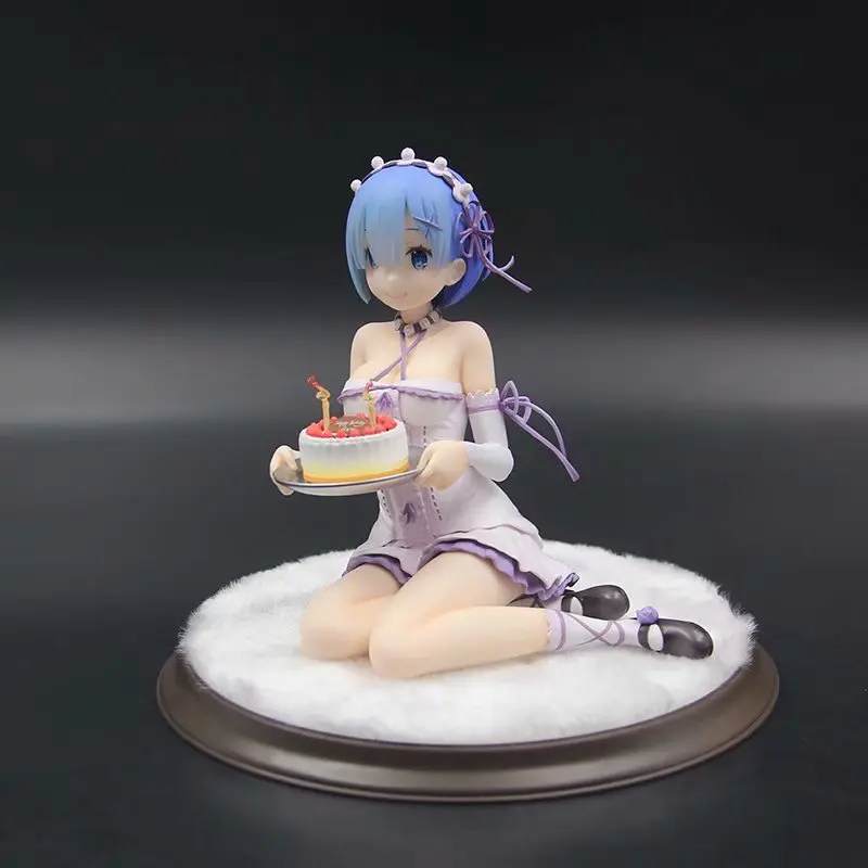 Фигурка Re:Life in a Different World from Zero Birthday 13cm - Версия торта Рэм. Игрушка Рэм T30.