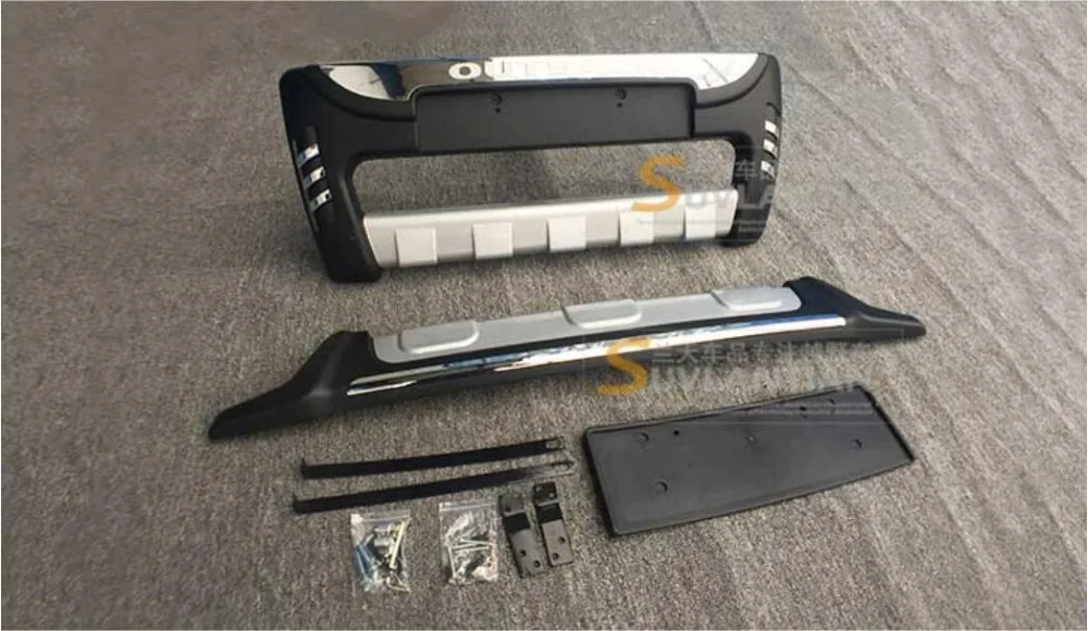 JINGHANG ABS передний+ задний бампер защитная накладка подходит для 09-12 Subaru OUTBACK 2009 2010 2011 2012