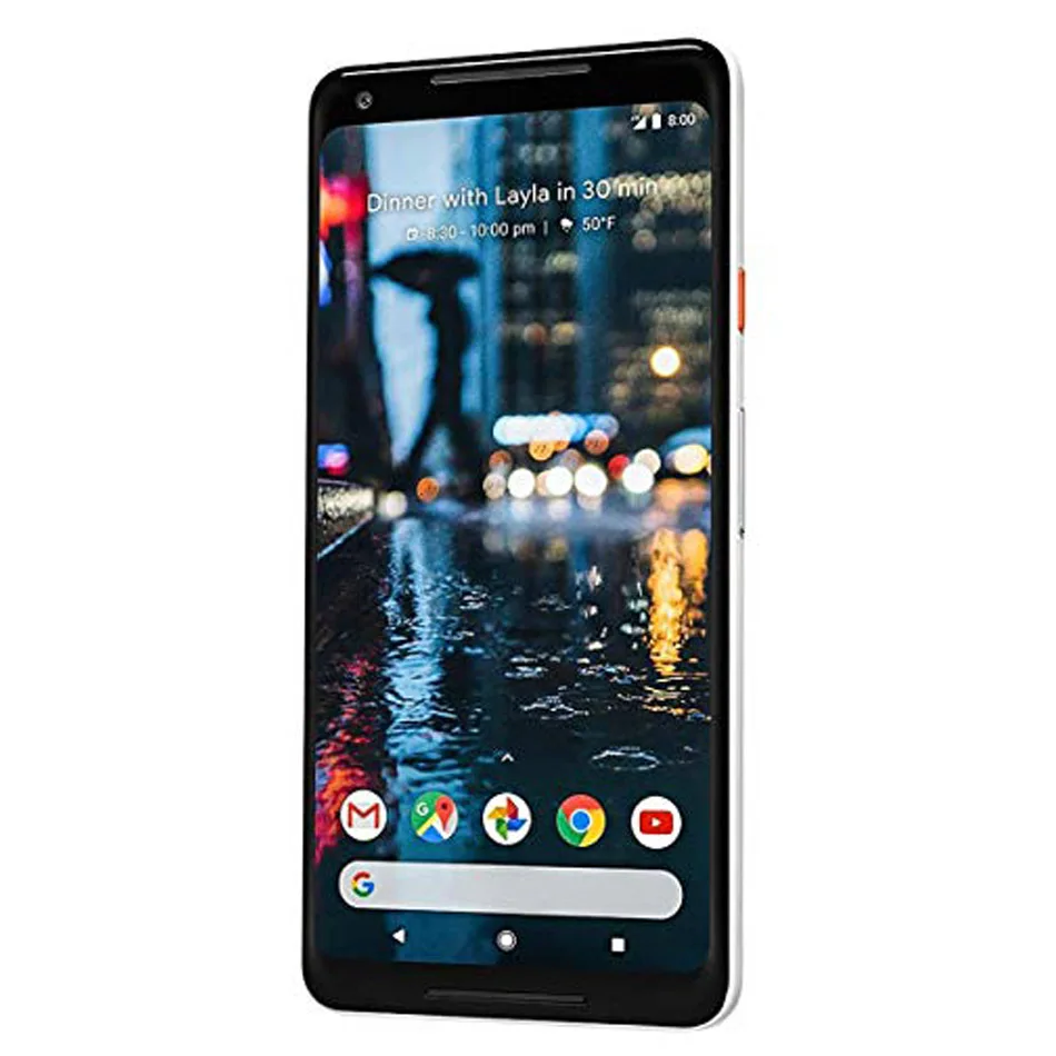 Мобильный телефон Google Pixel 2 XL, 6 дюймов, версия ЕС, 4 Гб, 128 ГБ, Восьмиядерный процессор Snapdragon 835, отпечаток пальца, 4G, LTE, NFC