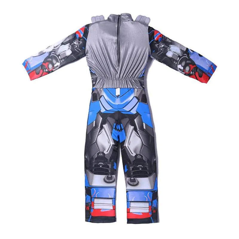 Карнавальные костюмы трансформеров из фильма Оптимус Прайм комбинезон с мышцами