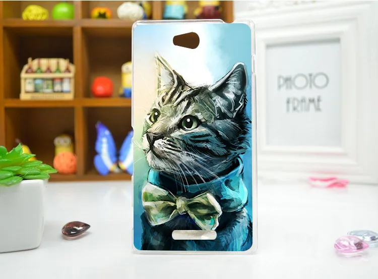 Новое Прибытие Мода печать Чехол Для SONY Sony Xperia C S39h C2305 C2304 тигр лев медвежья собака