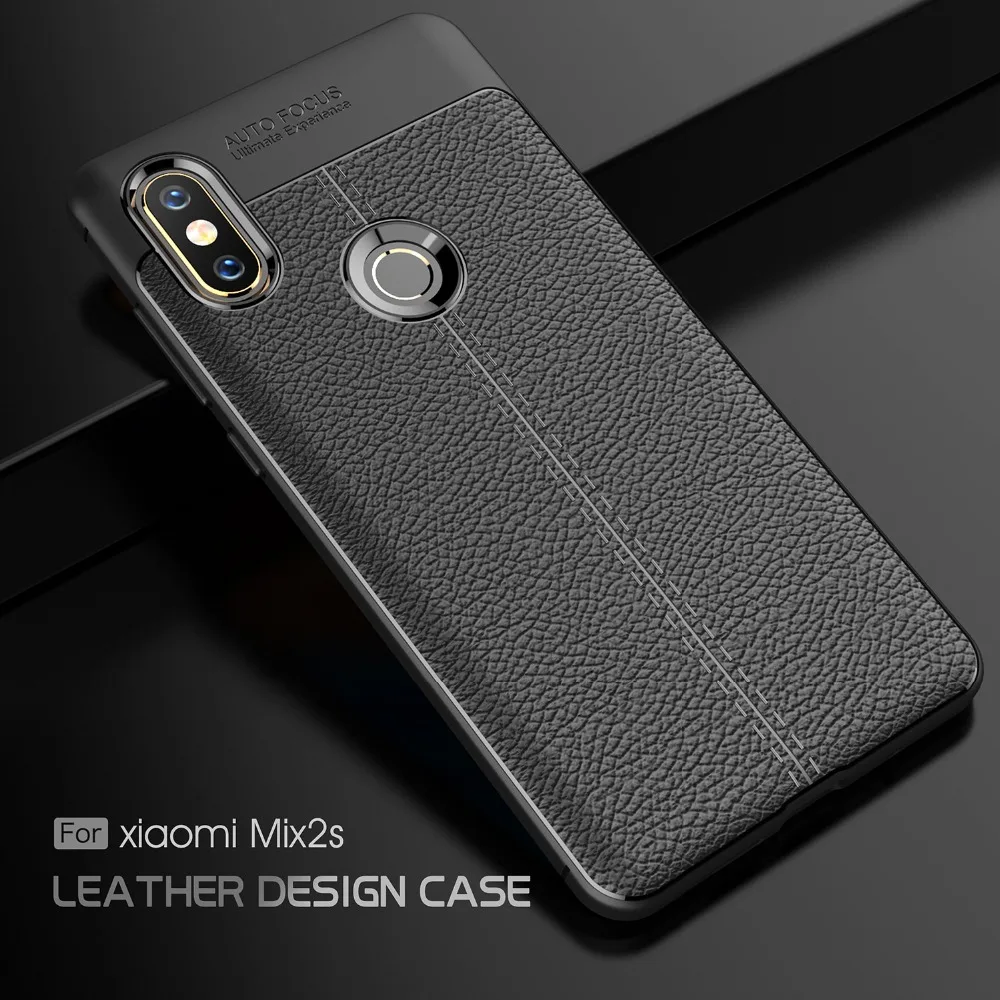 Мягкий чехол для Xiaomi Mi Mix 2 S роскошный противоударный мягкий силиконовый