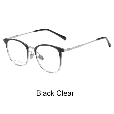 Black Clear Ralferty ультра-легкие TR90 оправы для очков Для женщин ретро черные очки по рецепту оптические очки в оправе очки X9172 - Цвет оправы: Black Clear