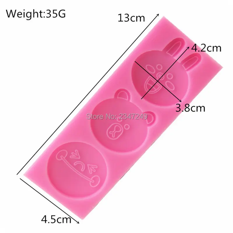 Новинка 13 форма для собак силиконовая украшения торта корги бульдог шоколадная