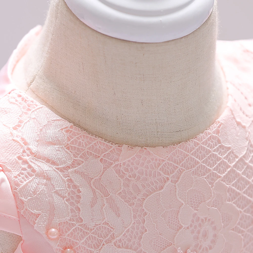 Pink Baby Girls Formal Dresses 2019 Brand Dress For Kids Girl Tutu Pageant Party Gown Bridesmaid Vestidos | Детская одежда и обувь