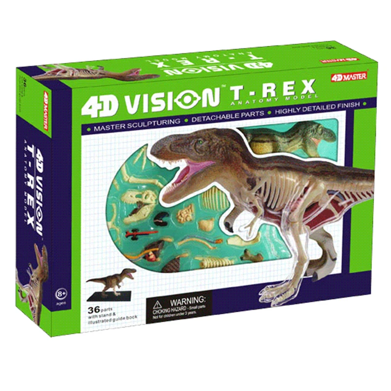 

Tyrannosaurus 4d master puzzle Assembling toy Animal Biology Dinosaur organ anatomical model medical teaching model