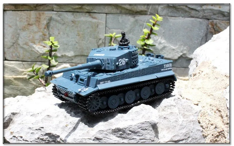 14CH 1: 72 rc Танк Игрушка Great Wall 2117 пульт дистанционного управления Танк Мини Тигр боевой танк игрушка лучший рождественский подарок для детей