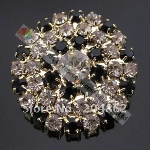 20 шт 25 мм Чешский горный хрусталь Кнопка хрустальные кольца с кристаллом Монтана