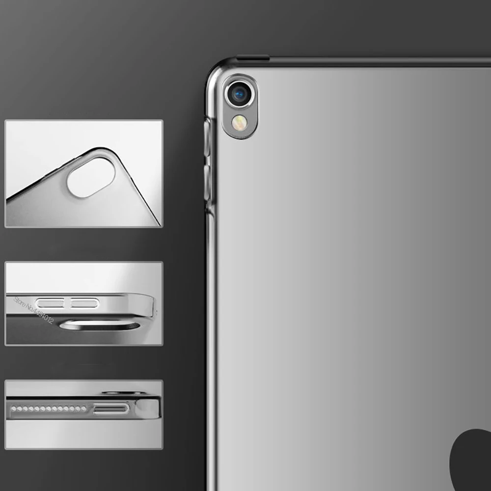 Чехол-подставка Trifold для нового iPad Pro 11, Ультратонкий чехол из искусственной кожи, Умный Магнитный чехол для iPad Pro 11, чехол