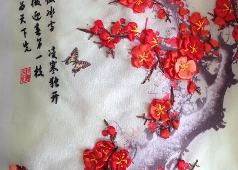 Набор для вышивки бамбуковая Орхидея|ribbon embroidery kits diy|diy embroiderydecorative decorative |