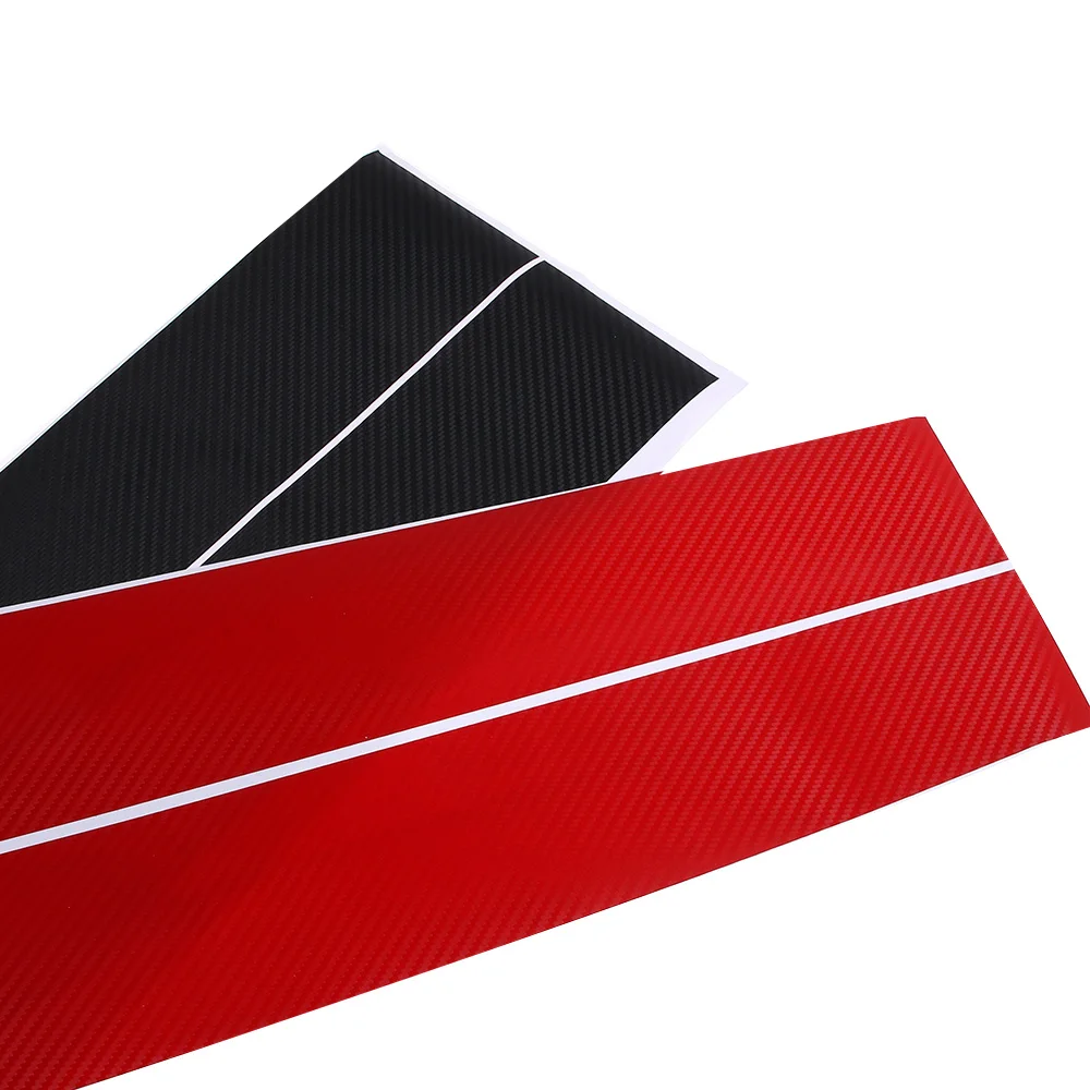 4 шт./компл. углеродное волокно автомобильное окно b столбы декоративная наклейка