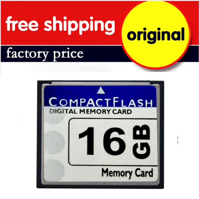 50 шт./лот заводская цена реальная емкость CF Compact Flash Card Pass H2testw Compactflash карта памяти
