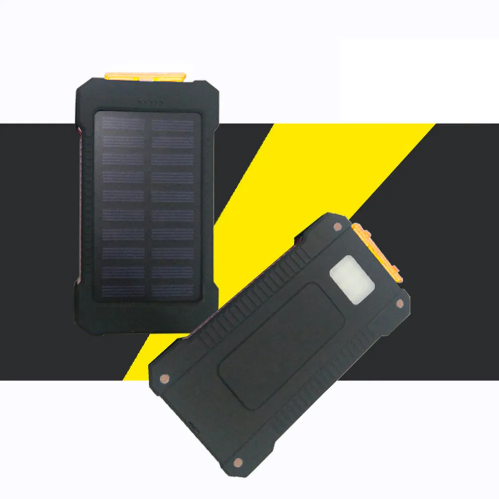 Светодиодный внешний аккумулятор с двумя портами usb на солнечной батарее, чехол, зарядное устройство, комплекты DIY, коробка для samsung S8, Xiaomi, JAP11, Прямая поставка