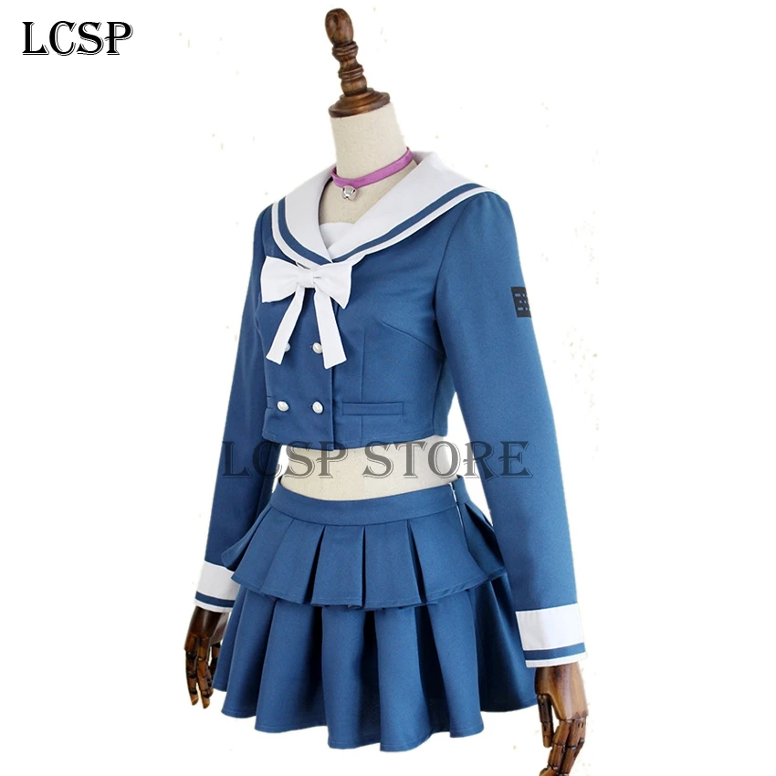 LCSP Danganronpa V3 Chabashira Tenko косплей костюм японская игра Матросская форма костюм наряд Одежда