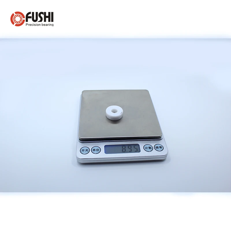 608-2RS Полный керамический подшипник ZrO2 1 шт 8*22*7 мм P5 608RS двойной герметичный пыленепроницаемый 608 RS 2RS керамические Шариковые подшипники для скейта 608CE