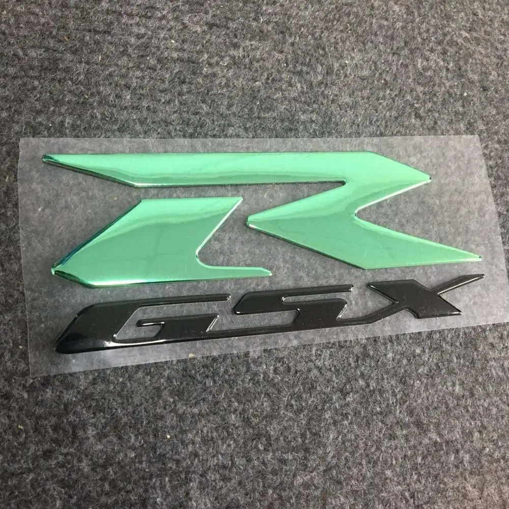 1 1 шт для GSXR Цвет смешивания 3D эмблема на крыло автомобиля бак подписать аппликацию Стикеры для Suzuki GSXR1000 GSXR600 GSXR750 K1 K2 K3 K4 K5 K6 K7/8/9 - Цвет: 1